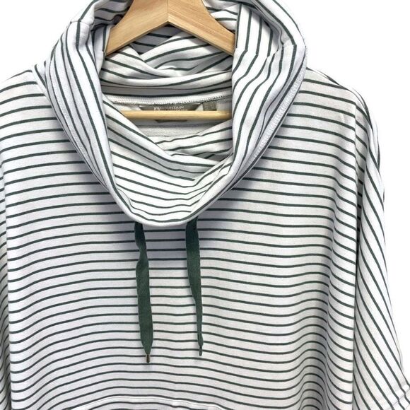 Funnel Neck Striped Top - Picture 3 of 7